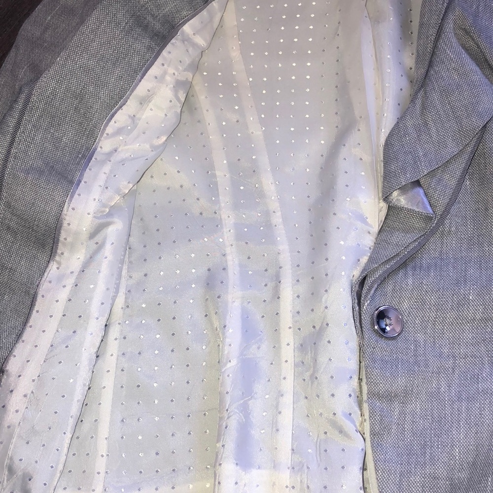 WHBM Gray Suit Jacket - Picture 4 of 5